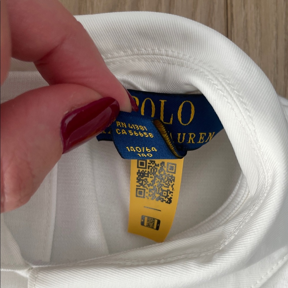 Polo by Ralph Lauren White and Plaid Kids Formal Dress - Picture 5 of 8